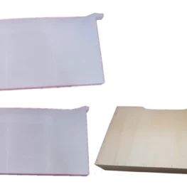 Kunststoff und Holz Futtertaschen