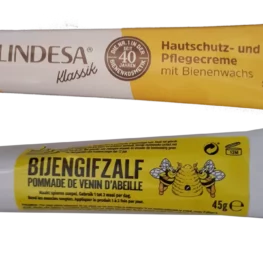 LINDESA und Bienea Hautschutz- Pflegecreme, Haar Wachs, Bienengiftsalbe