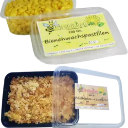 Kauwachs - Entdeckelungswachs, Bienenwachspastillen